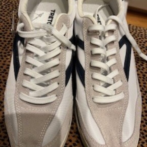 NWT TRETORN Women's Rawlins Sneakers White/Navy  Size 8 - Picture 4 of 4